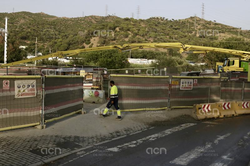 Rodalies adapta el servei de les línies R2 Nord, R2 i R11 per l'esfondrament entre Montcada i Sant Andreu