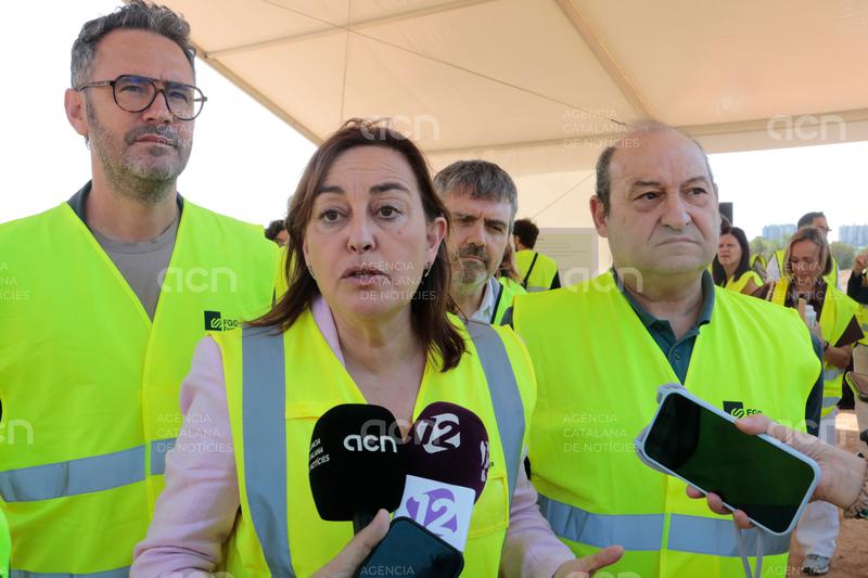 Paneque espera que la circulació de l'R2 i R11 afectades per l'esvoranc a Montcada es reprengui la setmana vinent