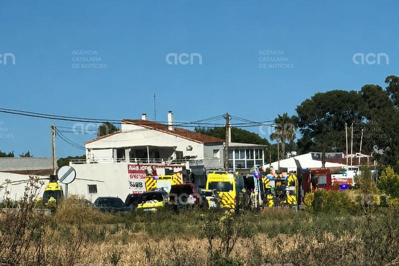 Mor una dona que va resultar ferida al xoc frontal entre dos cotxes a Viladamat