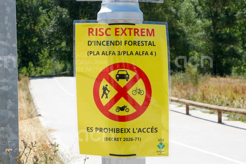 Municipis de l'Alt Urgell endureixen l'accés a riberes i gorgs davant l'onada de calor i el risc d'incendi