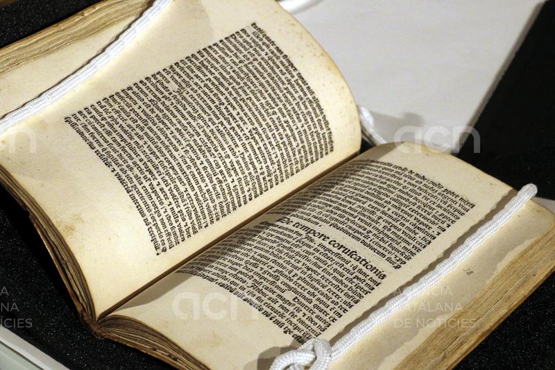 L'IEI incorpora la peça més antiga de la seva biblioteca amb la donació d'un incunable imprès a Lleida cap al 1485