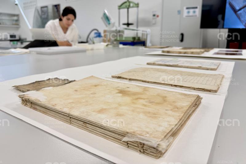 El Centre de Restauració aconsegueix recuperar documents i un Sant Crist afectats greument per la dana del País Valencià
