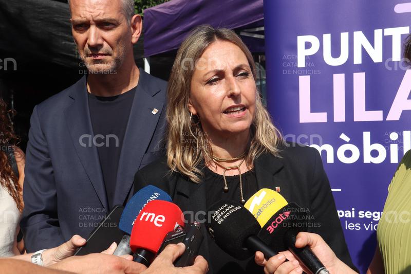 La consellera Menor condemna el crim masclista i envia un missatge a les dones per dir-los que "no estan soles"