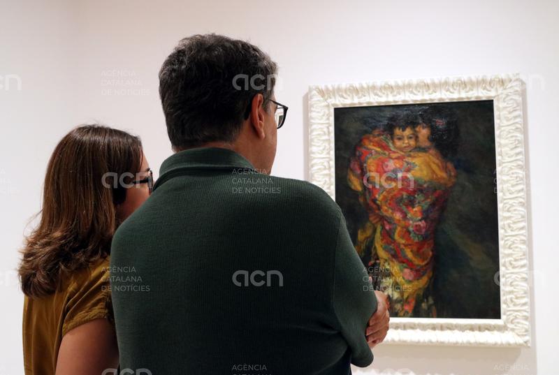 Sant Feliu de Guíxols explora els "vincles" de l'obra de Cuixart amb la col·lecció Thyssen en una exposició