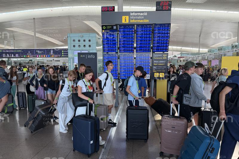 L’operació sortida de les vacances d’agost arrenca a l’aeroport del Prat amb 1.142 vols programats i força fluïdesa
