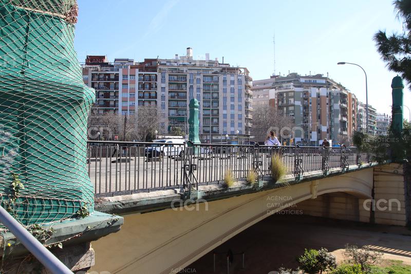 Barcelona comença la rehabilitació integral del pont de Marina i els treballs s'allargaran fins a la tardor del 2027