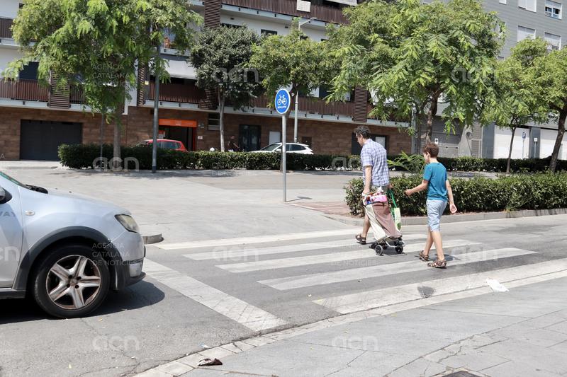 Mor una persona atropellada a la rambla de Sant Jordi de Vilanova i la Geltrú
