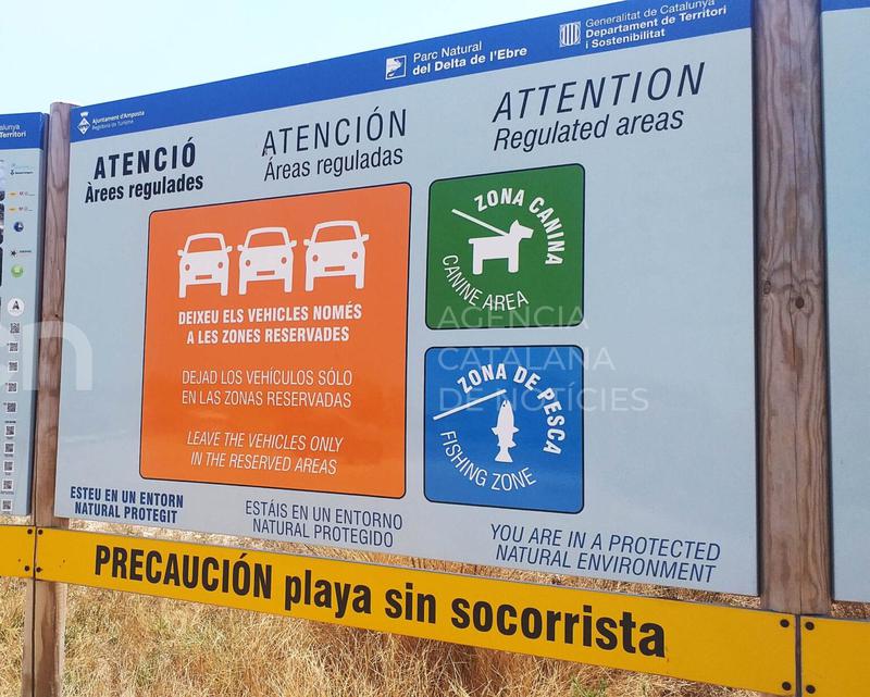 Regular el vehicle privat té el suport dels turistes del delta de l'Ebre si beneficia l’espai natural
