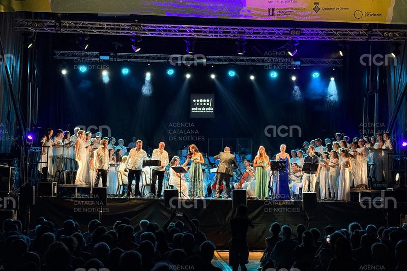 La Simfònica de Corda i Cobla obre la desena i "més especial" edició del festival Amb So de Cobla de Palamós