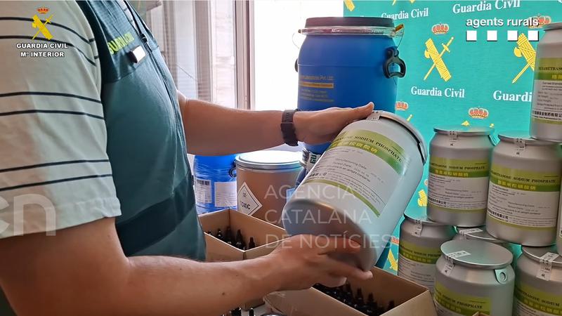 Desarticulen una organització que fabricava medicaments veterinaris sense autorització en un laboratori a Terrassa