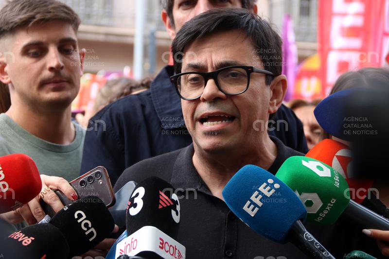 Pisarello insta l'Ajuntament i la Generalitat a "impedir" amb "totes les eines" la concentració de Save Europe Act