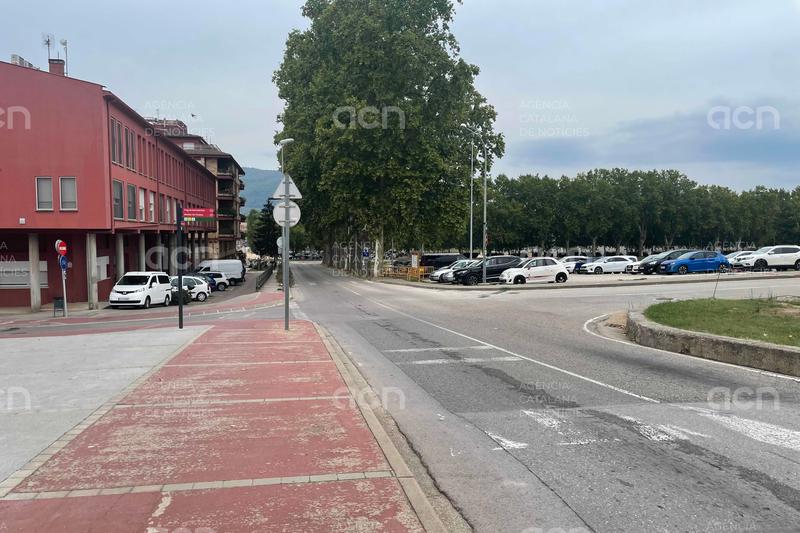 Banyoles comença les obres per crear un camí verd i un pas segur a la C-150a