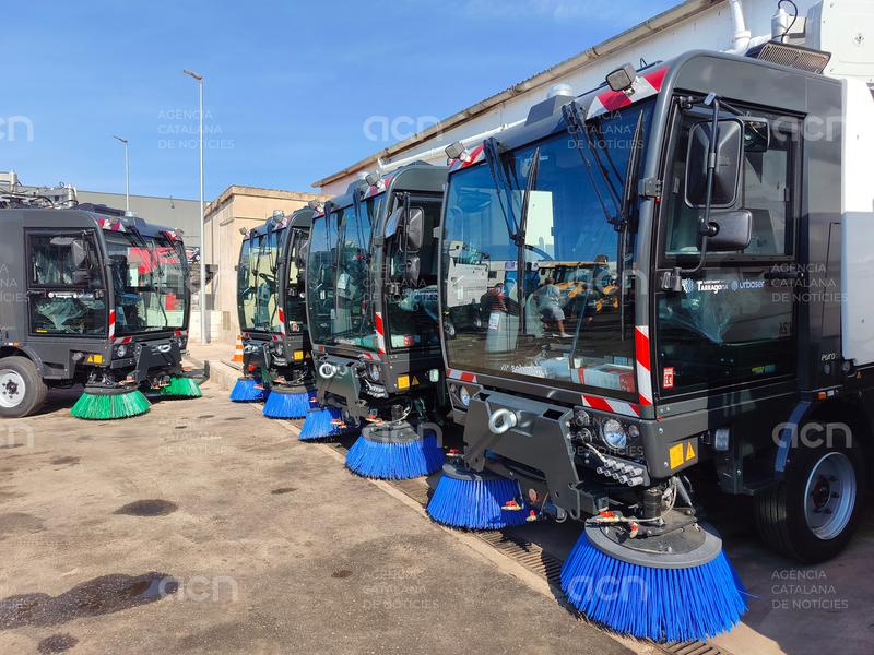 L'Ajuntament de Tarragona incorpora 30 nous vehicles de neteja
