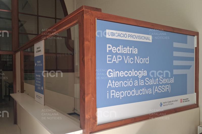 La pediatria de l'EAP Vic Nord i de l'Assir es traslladen per les obres del CAP Osona a partir del 7 de setembre