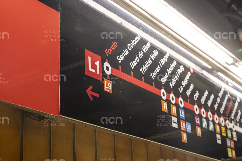 TMB acaba les obres de recrescut de les andanes de l'L5 a Sants Estació i a l'L1 a Torrassa
