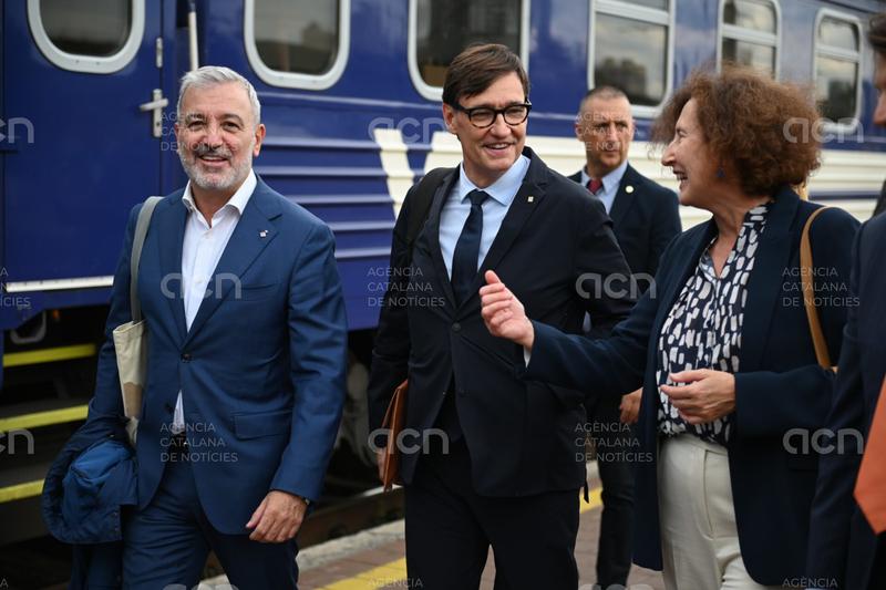 Collboni i l'alcalde de Kíiv renoven l'acord de col·laboració entre Barcelona i la capital ucraïnesa