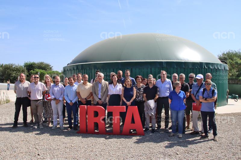 L'IRTA posa en marxa una planta experimental de biogàs a Constantí per reaprofitar les dejeccions ramaderes