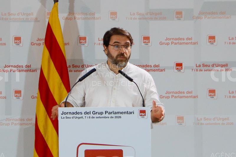 Pedret crida a plantar cara a l'extrema dreta en les jornades del PSC per preparar l'inici del curs parlamentari 