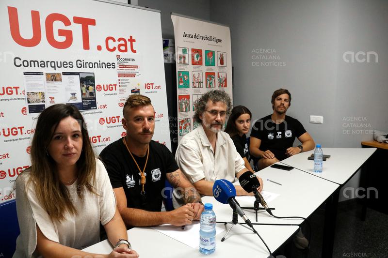 SOS Socorristes i UGT criden a la mobilització i reclamen una llei per al sector després de "l'estiu més tràgic"