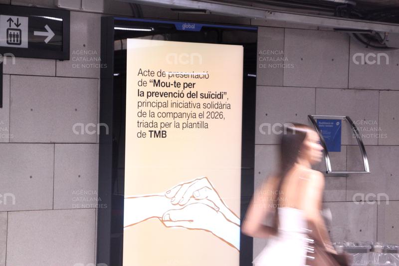 TMB escull la prevenció del suïcidi com la causa solidària del 2026
