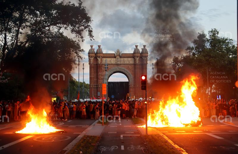 L'ANC denuncia la detenció "irregular" de menors amb tracte "vexatori" per part dels Mossos durant la Diada