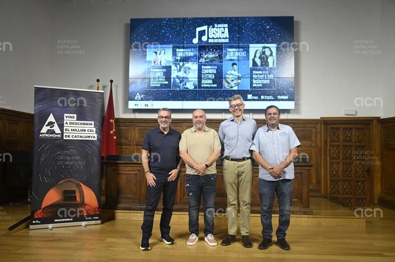 El Parc Astronòmic del Montsec presenta "un cartell de luxe" per a 'Música sota les Estrelles', amb tast gastronòmic